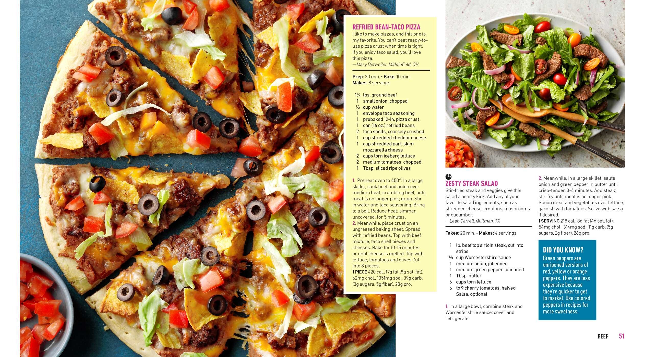 Taste of Home Quick & Easy Weeknight Dinners