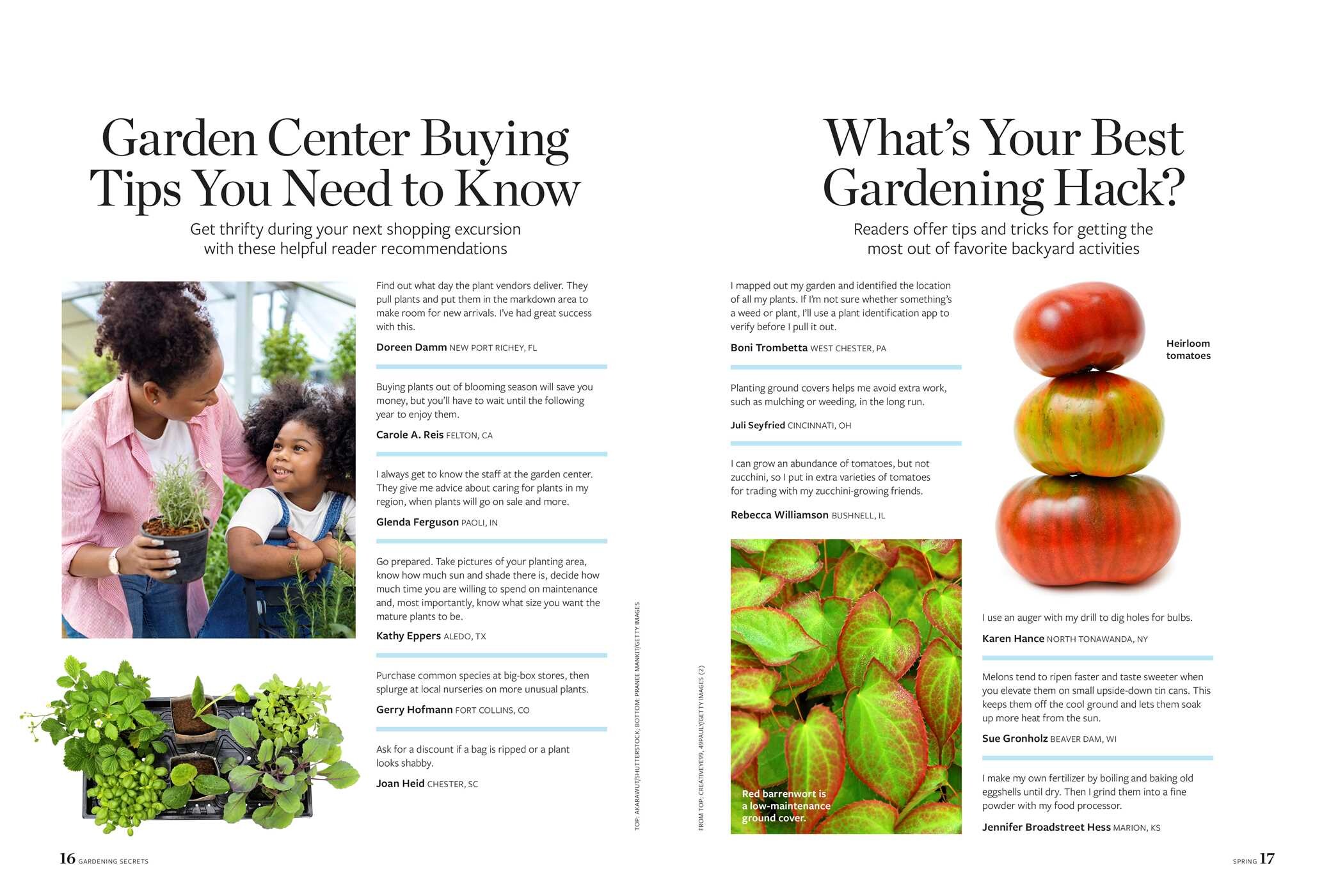 Birds & Blooms Gardening Secrets