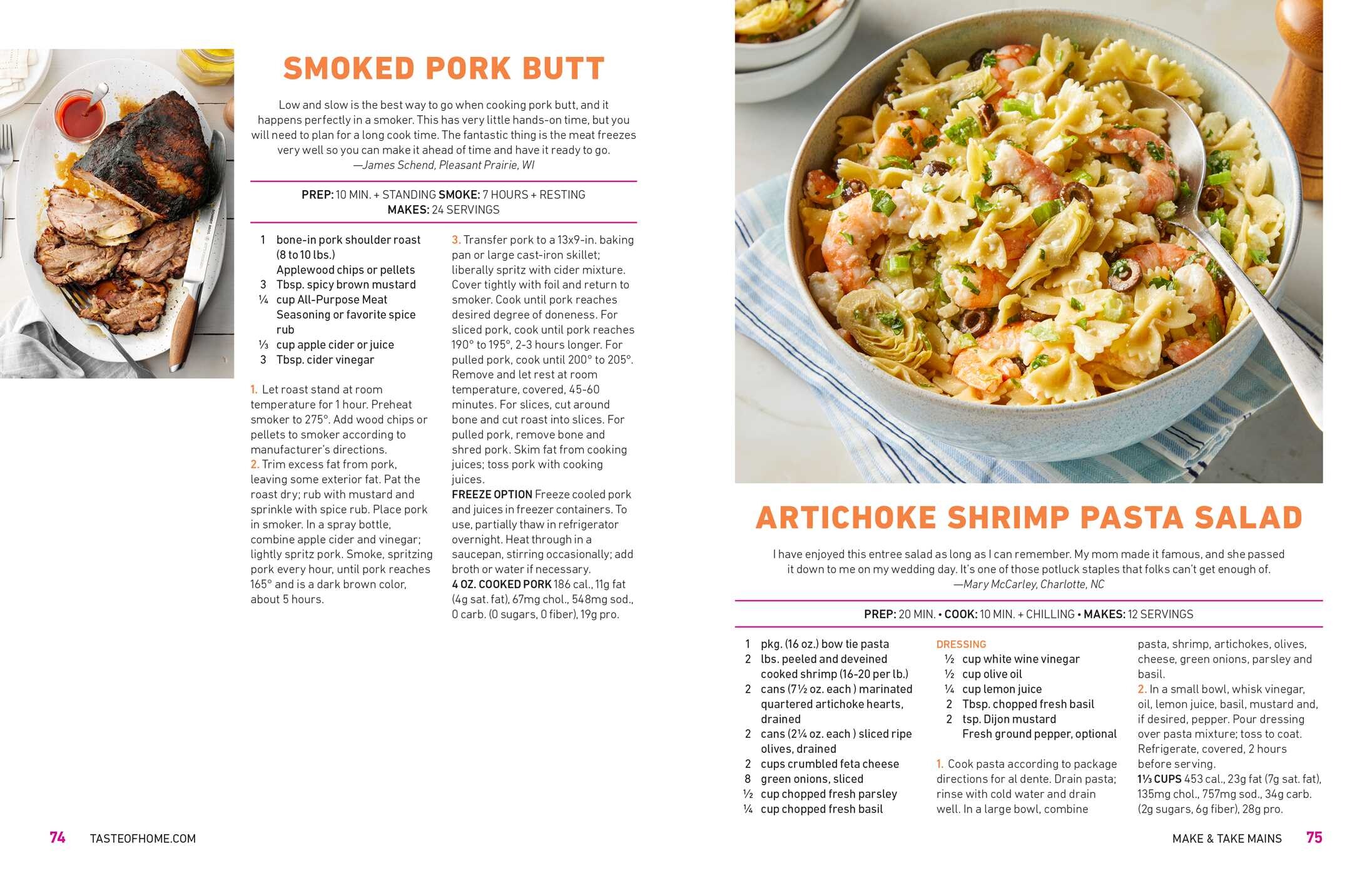 Taste of Home Summer Potlucks