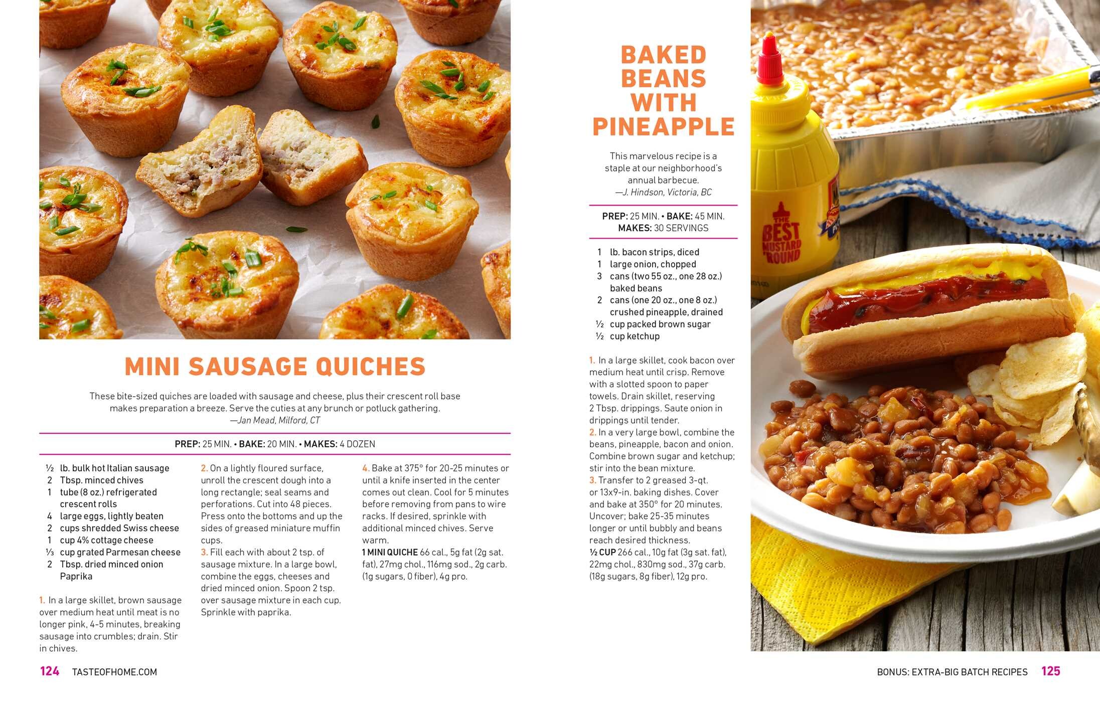 Taste of Home Summer Potlucks