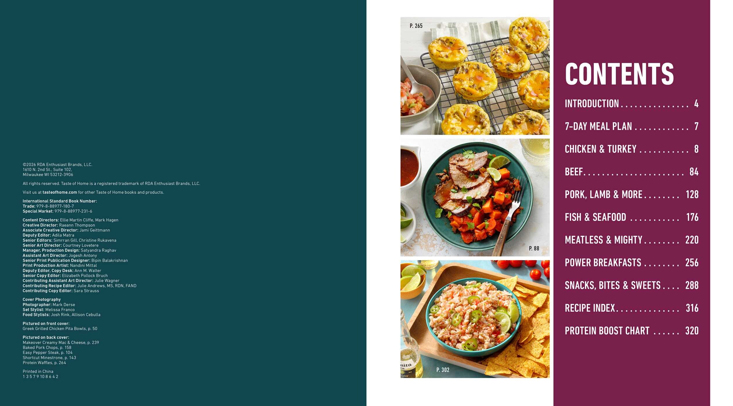 Taste of Home Protein Packed Meals