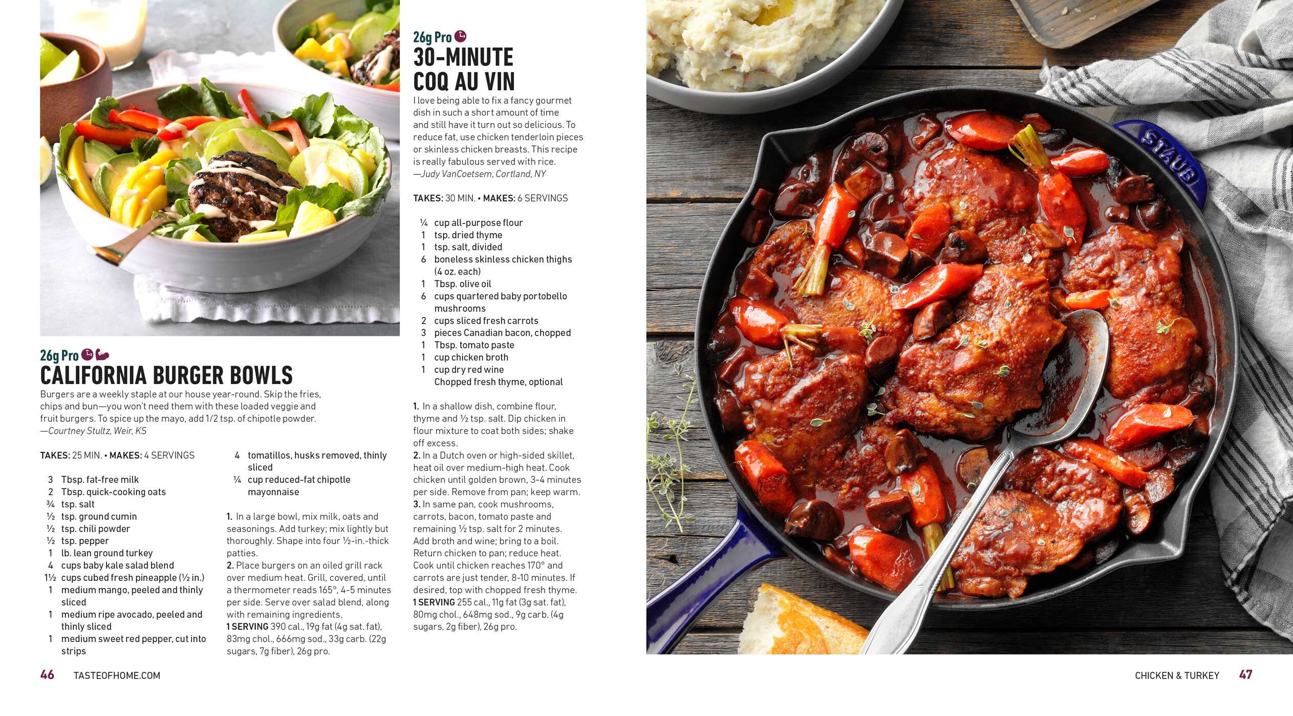 Taste of Home Protein Packed Meals
