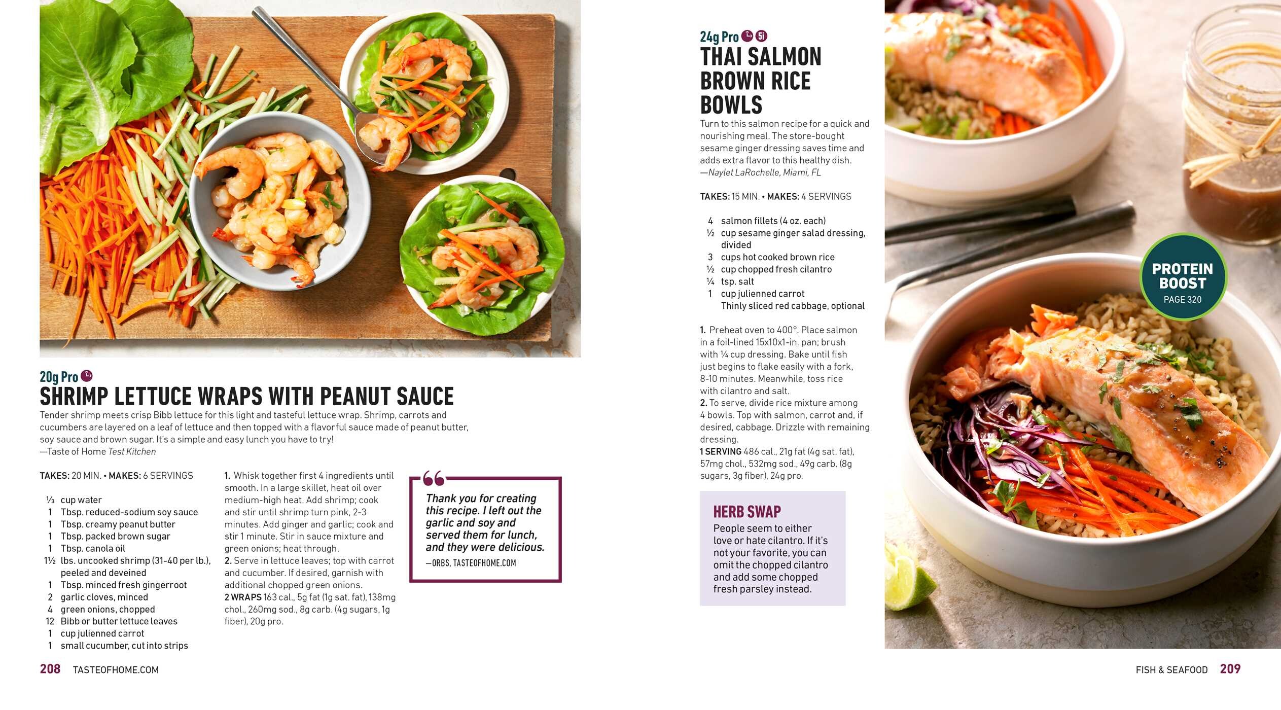 Taste of Home Protein Packed Meals
