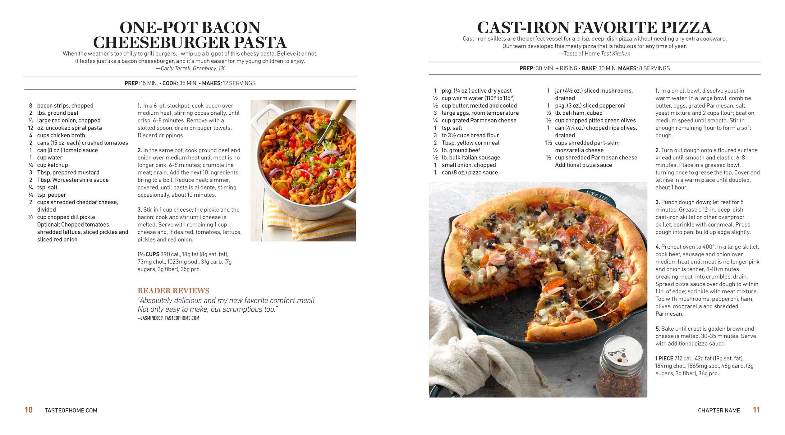 Taste of Home Cozy Comfort Recipes