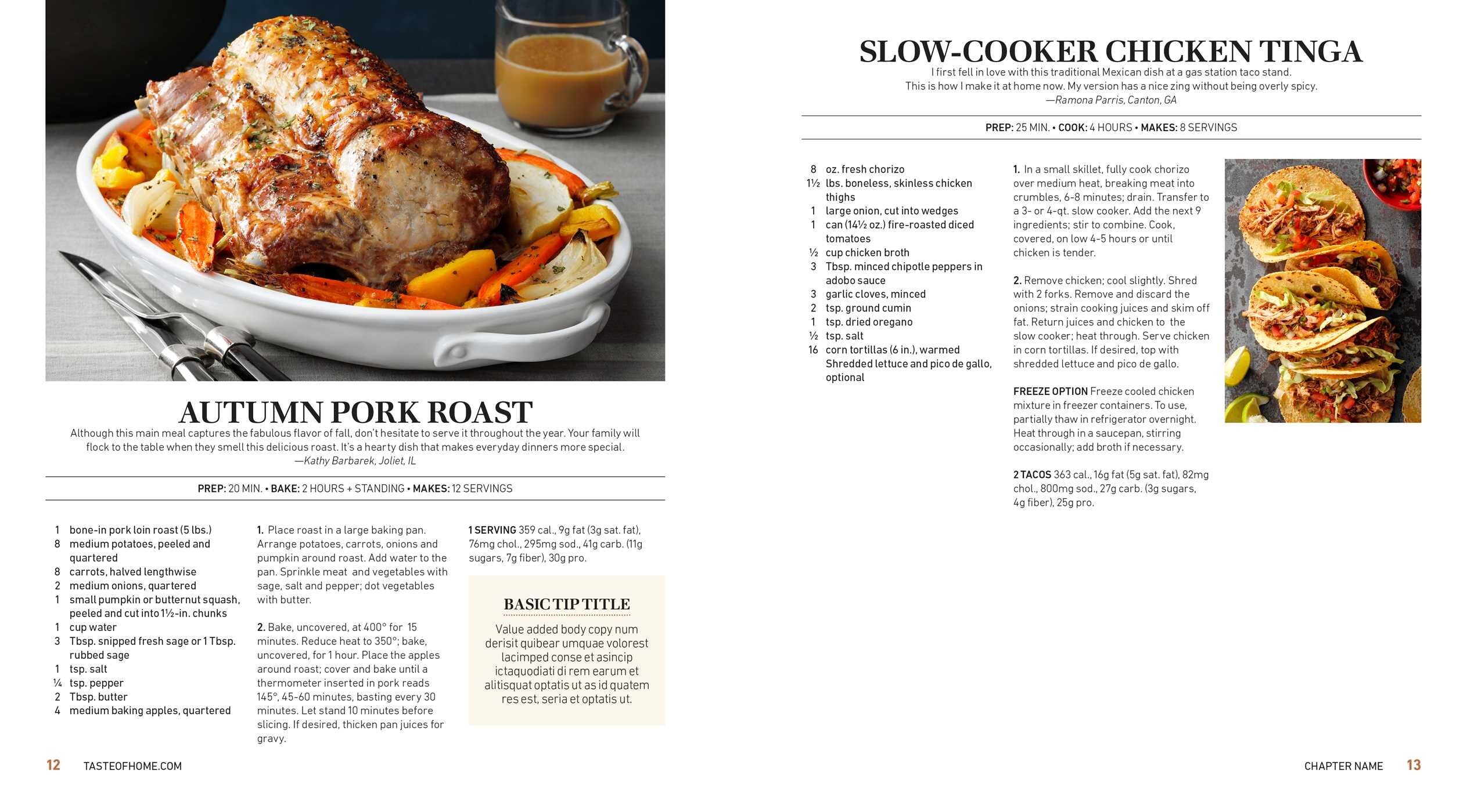 Taste of Home Cozy Comfort Recipes