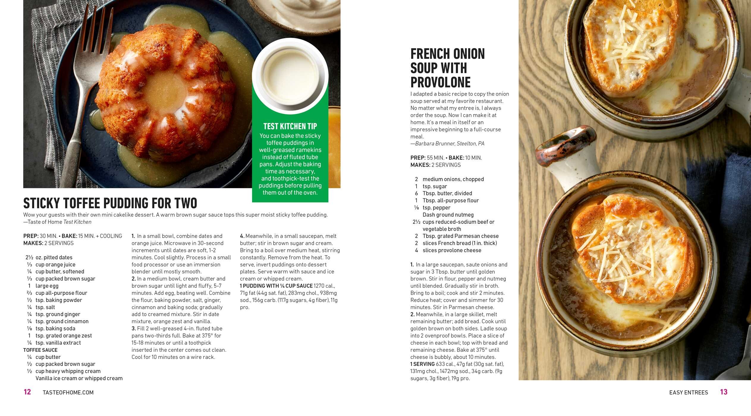 Taste of Home Cooking for Two … Or Just a Few