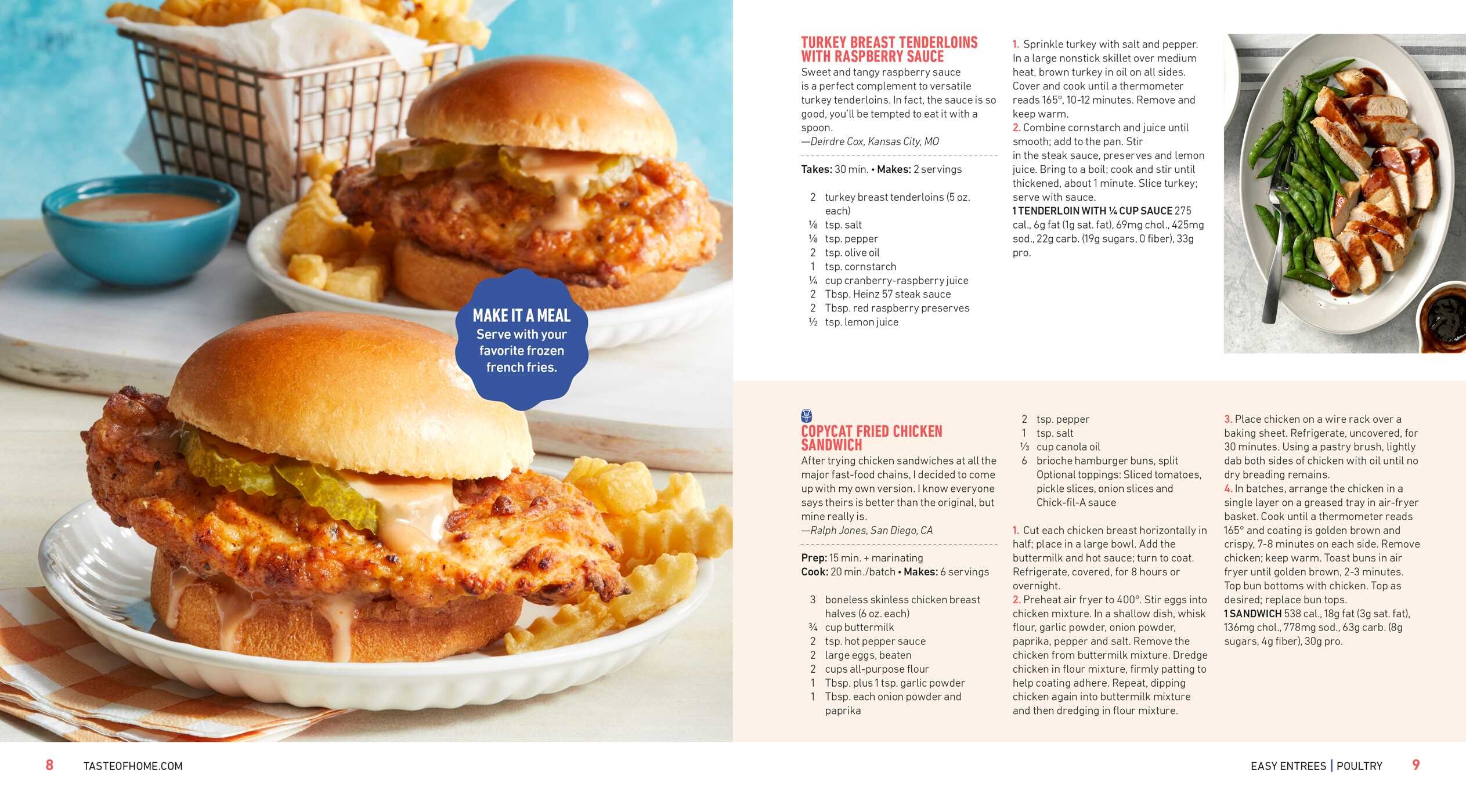 Taste of Home Too Busy to Cook Cookbook