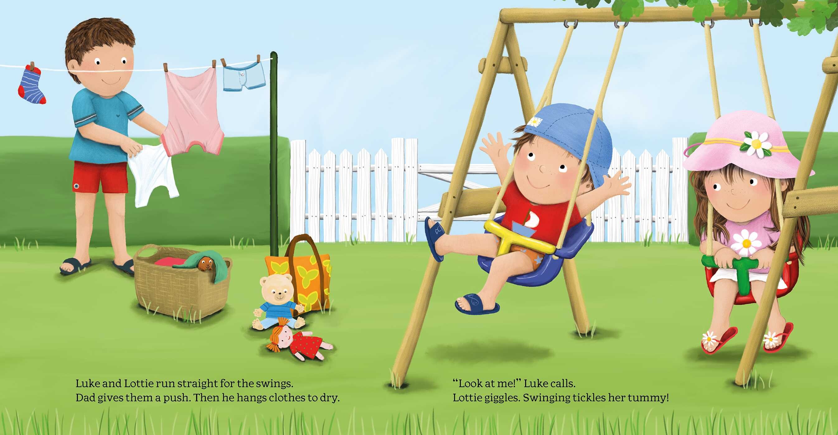 Luke and Lottie. Summer Is Here!