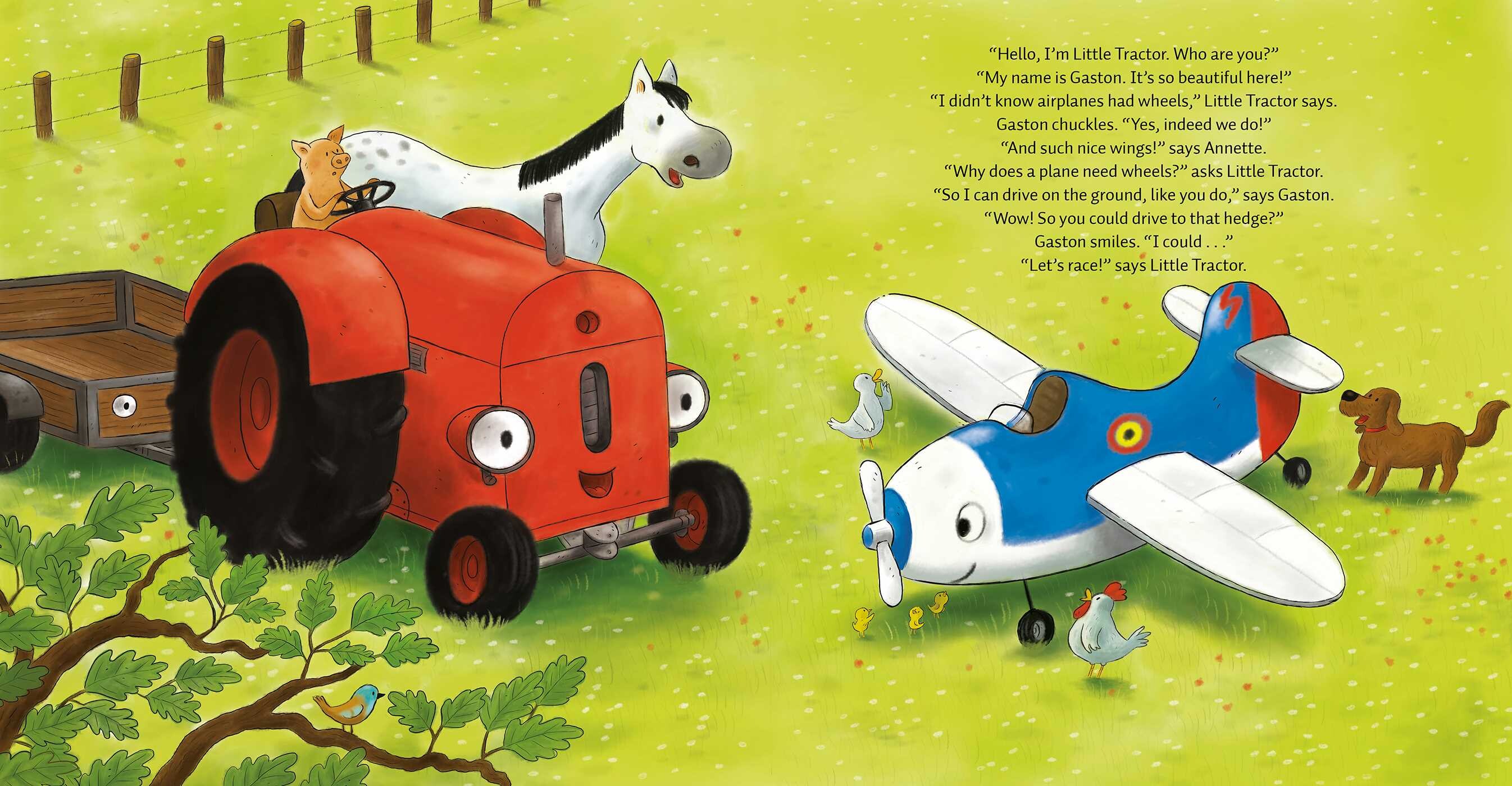Little Tractor Wants to Fly