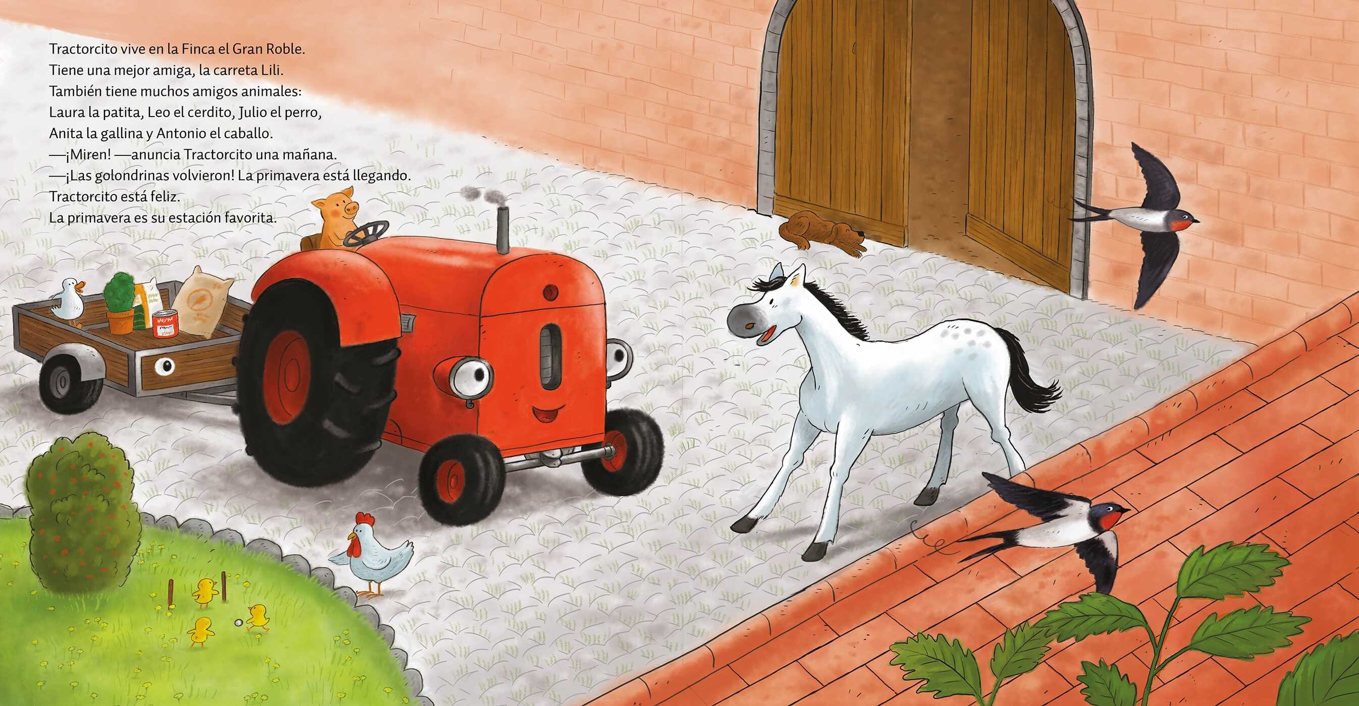 Tractorcito aprende a compartir