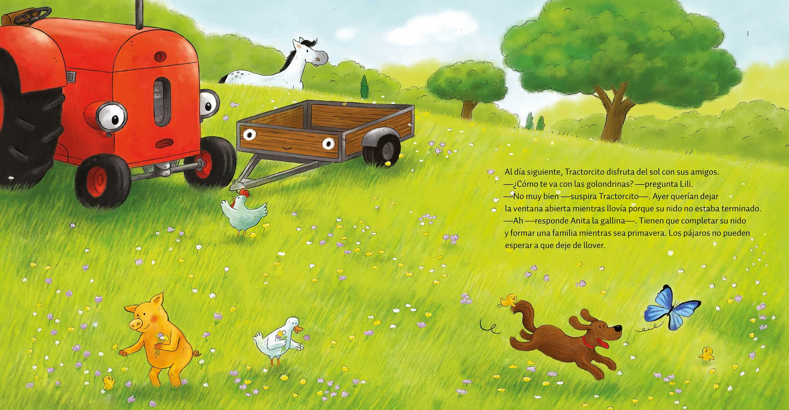 Tractorcito aprende a compartir