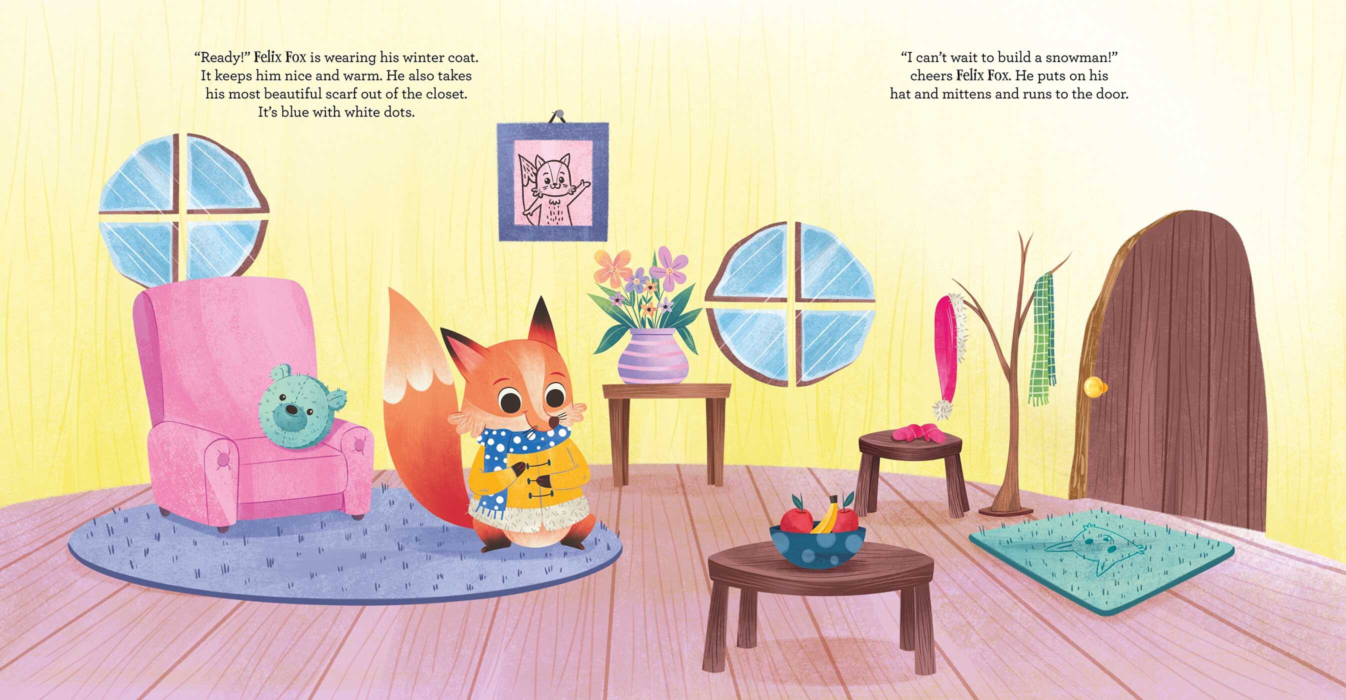 Felix Fox and Friends. Ready for Winter