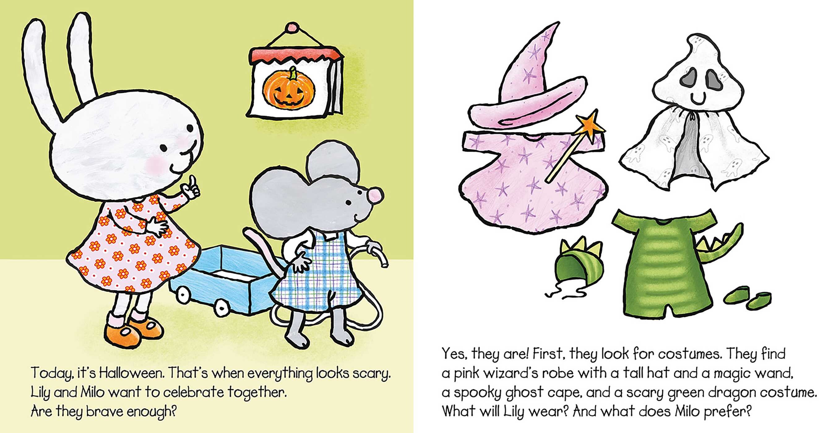 Halloween with Lily and Milo