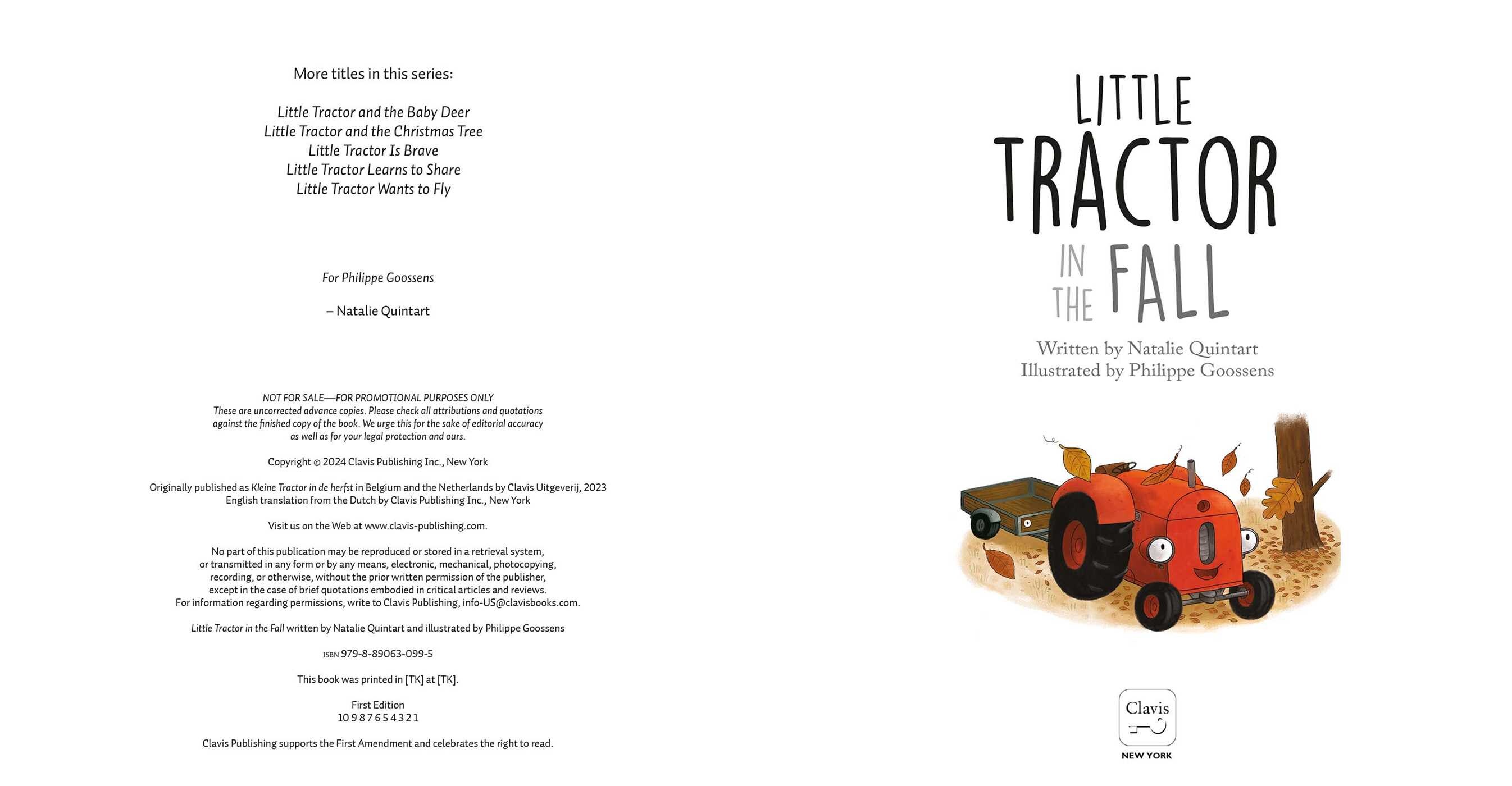 Little Tractor in the Fall