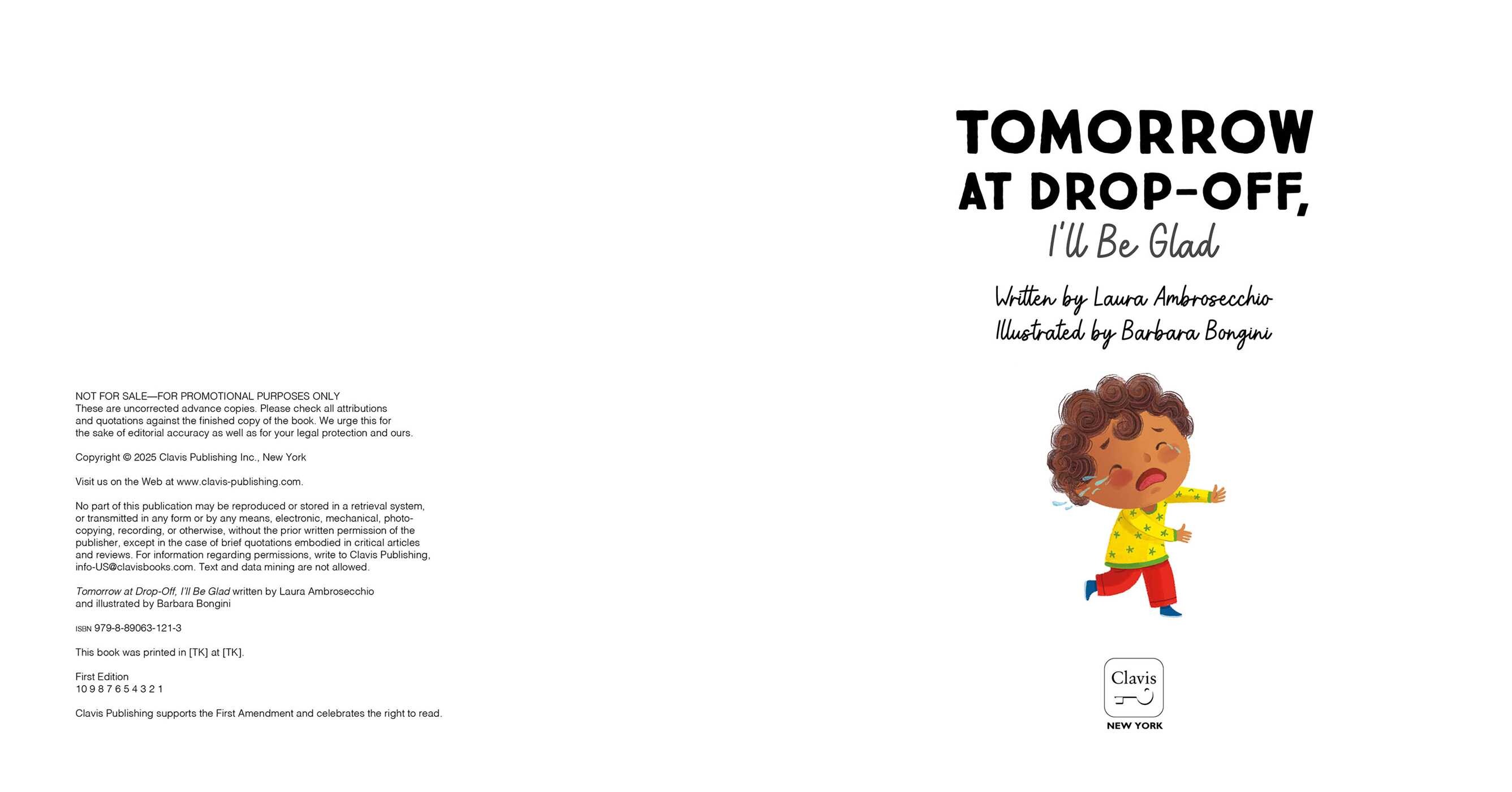 Tomorrow at Drop-Off, I'll Be Glad
