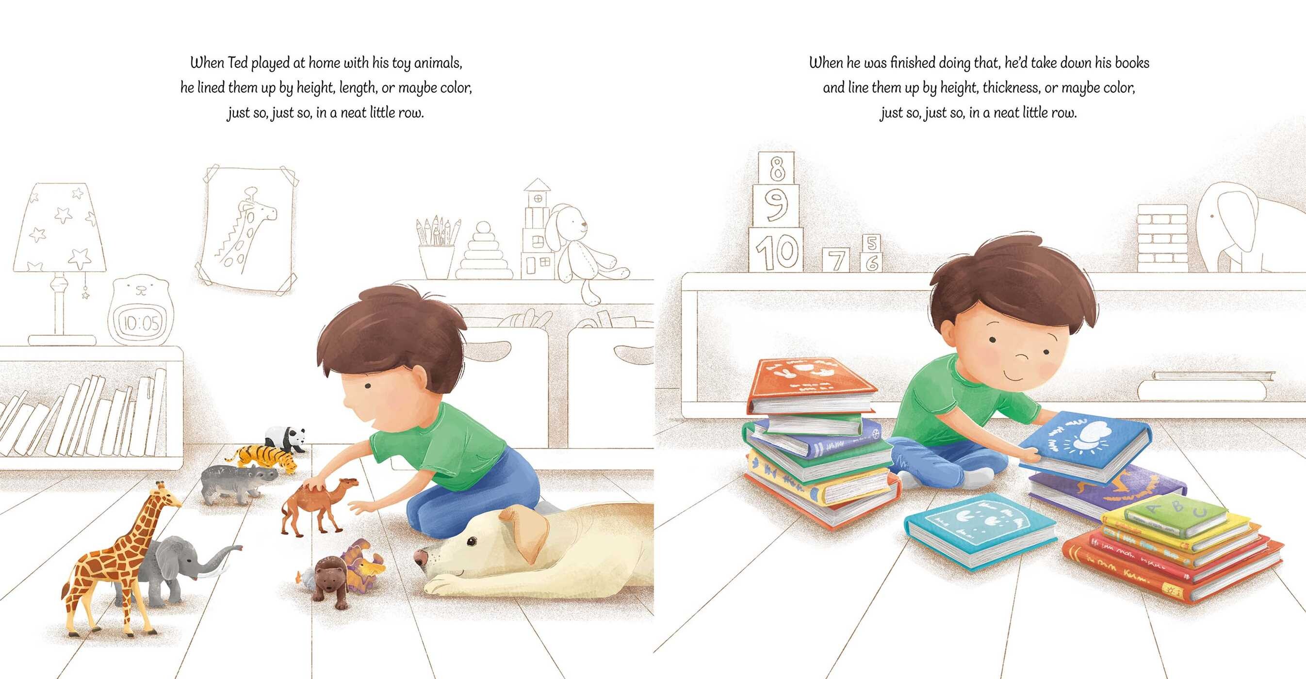 Tidy Ted Meets Jess the Mess