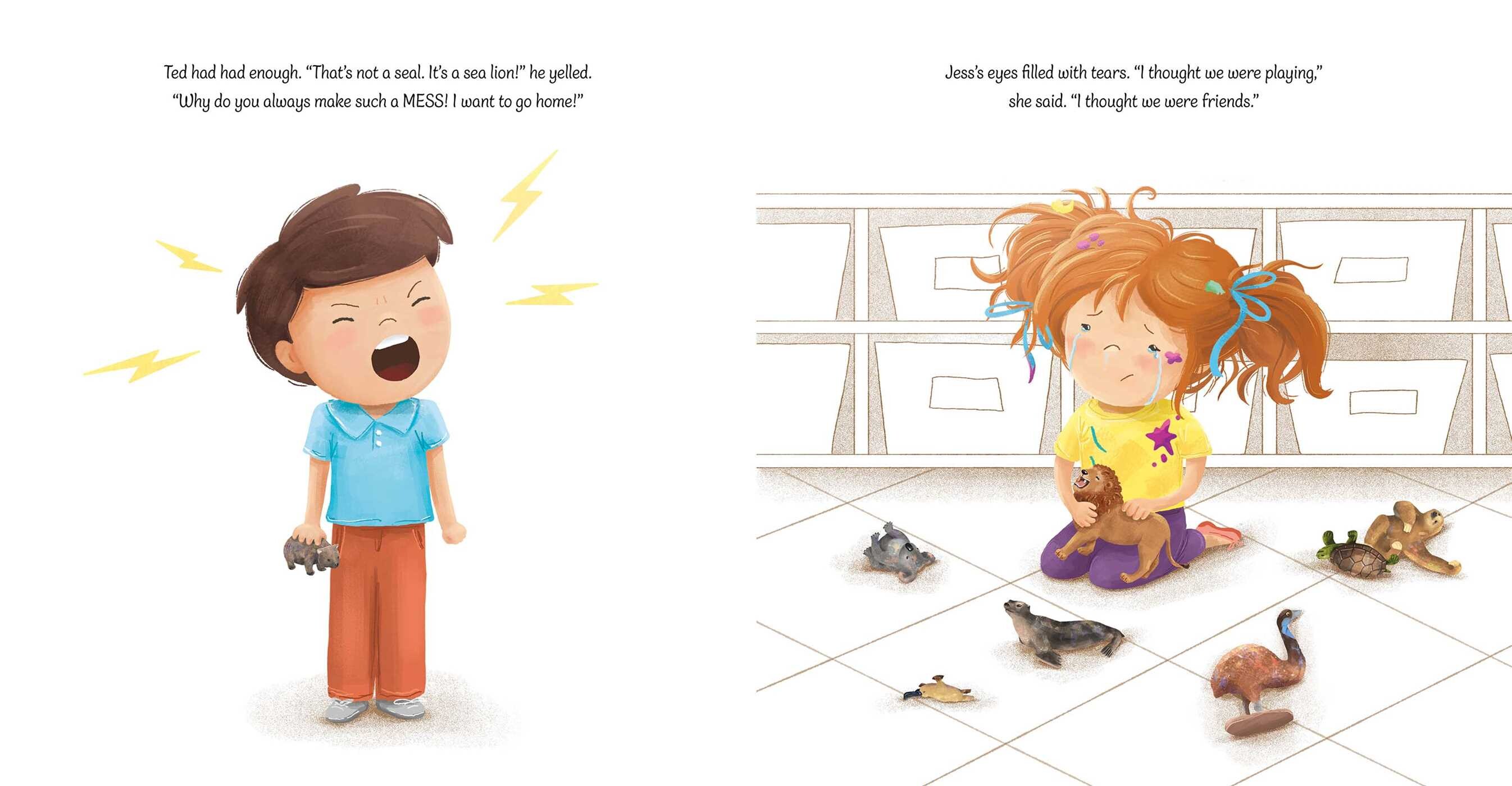 Tidy Ted Meets Jess the Mess