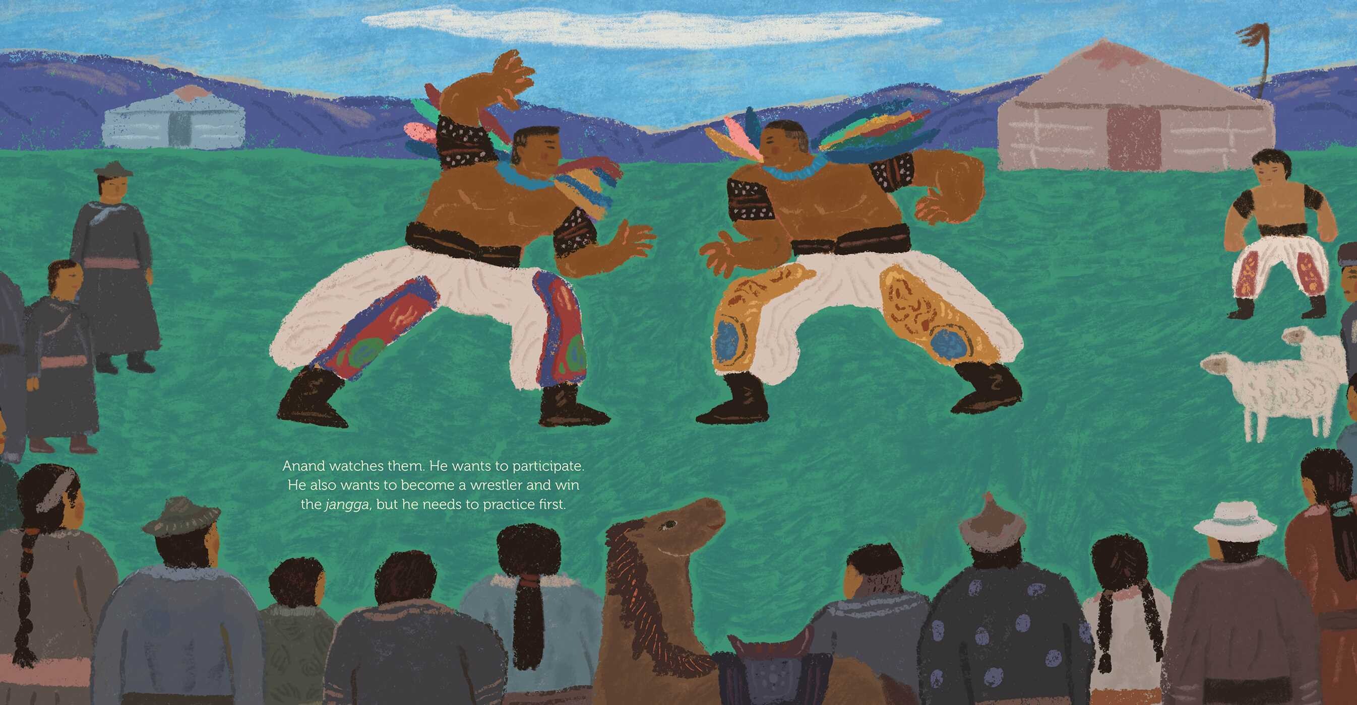 Wrestlers of the Grassland