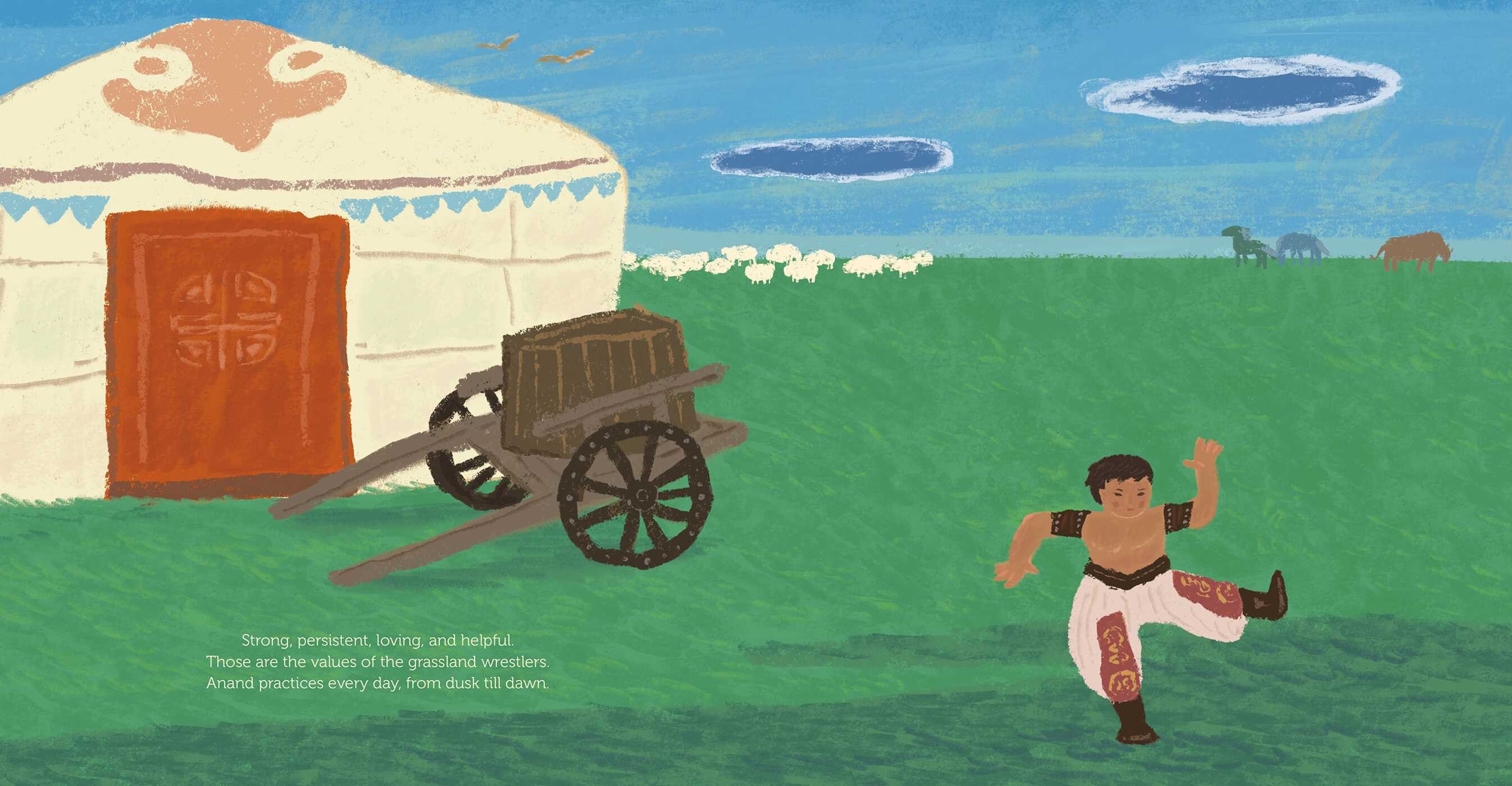 Wrestlers of the Grassland