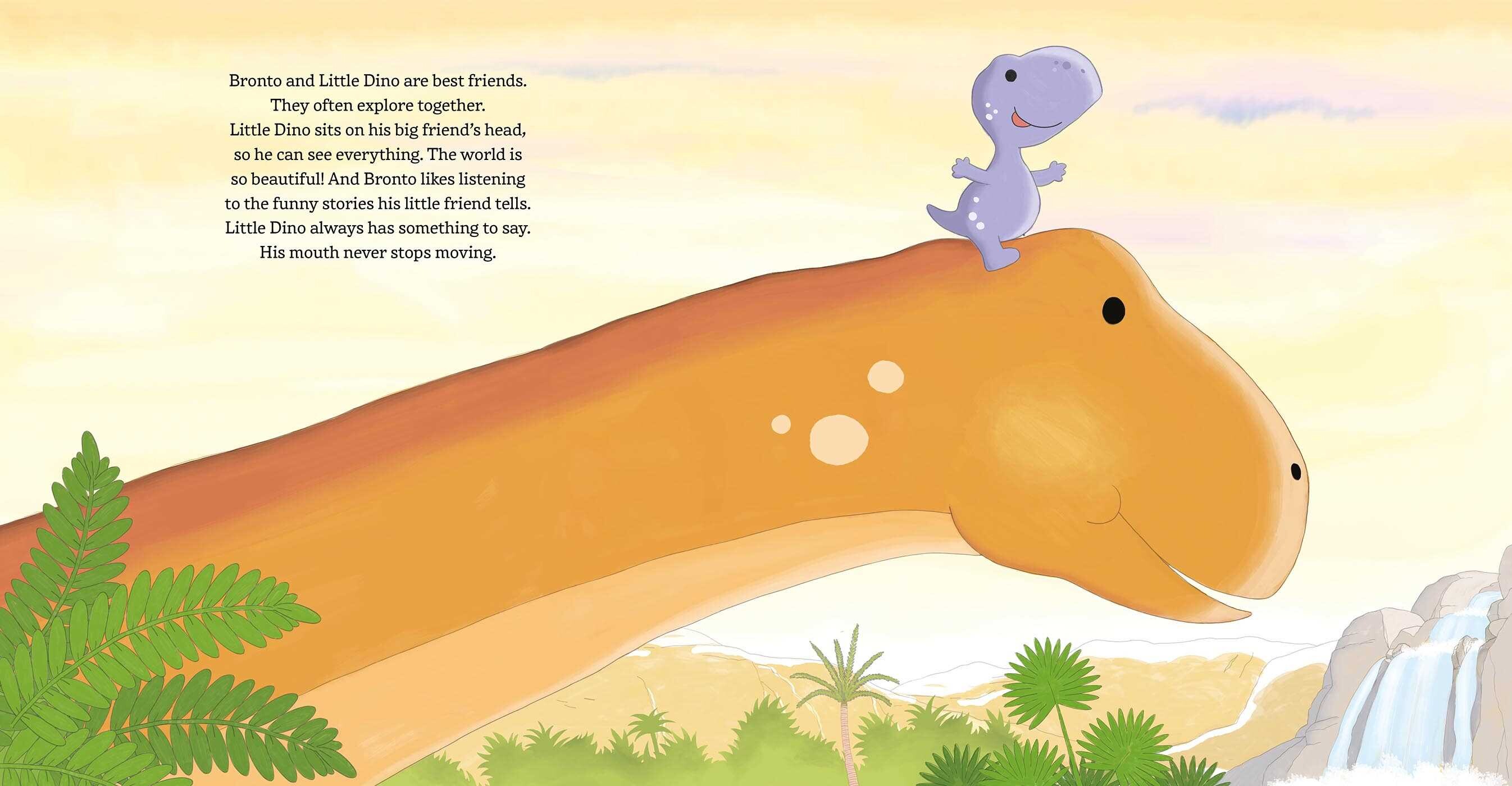 Little Dino and the Angry Volcano