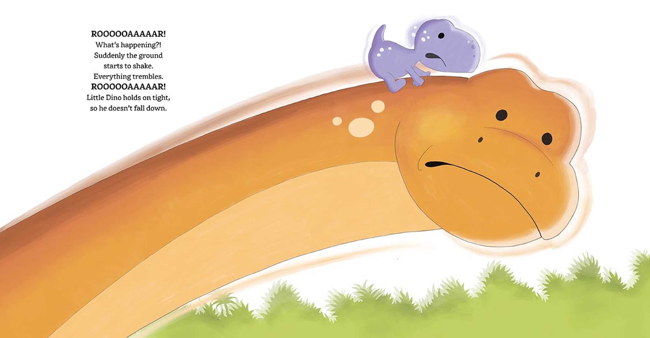 Little Dino and the Angry Volcano