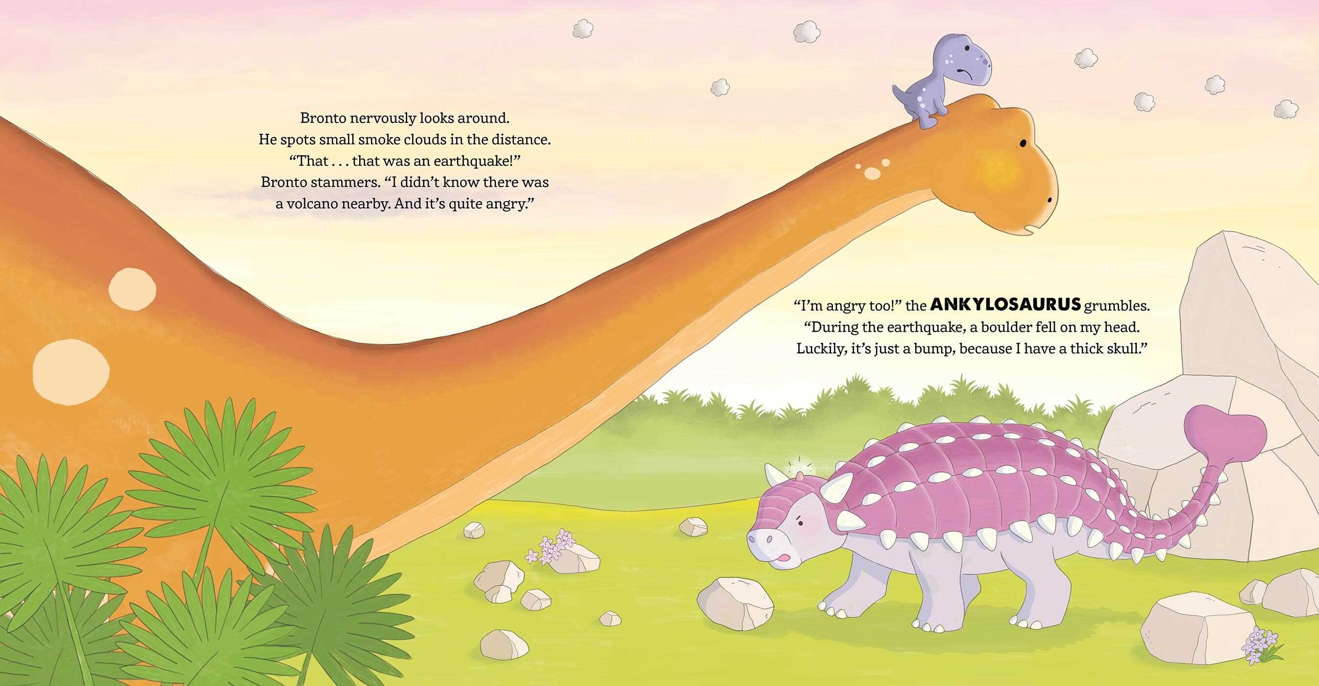 Little Dino and the Angry Volcano