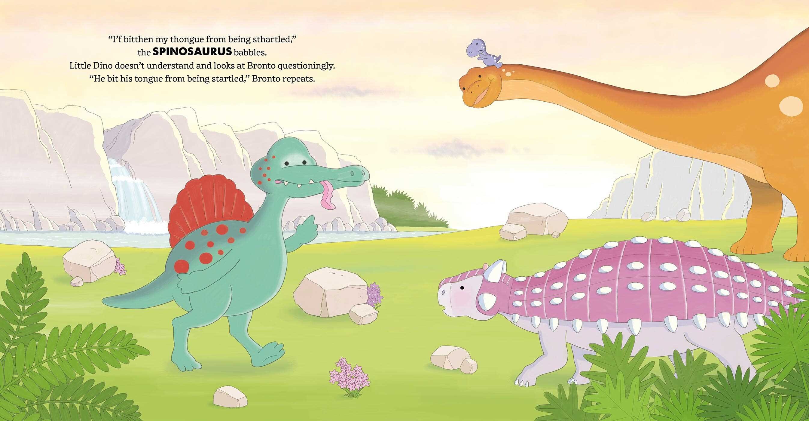 Little Dino and the Angry Volcano