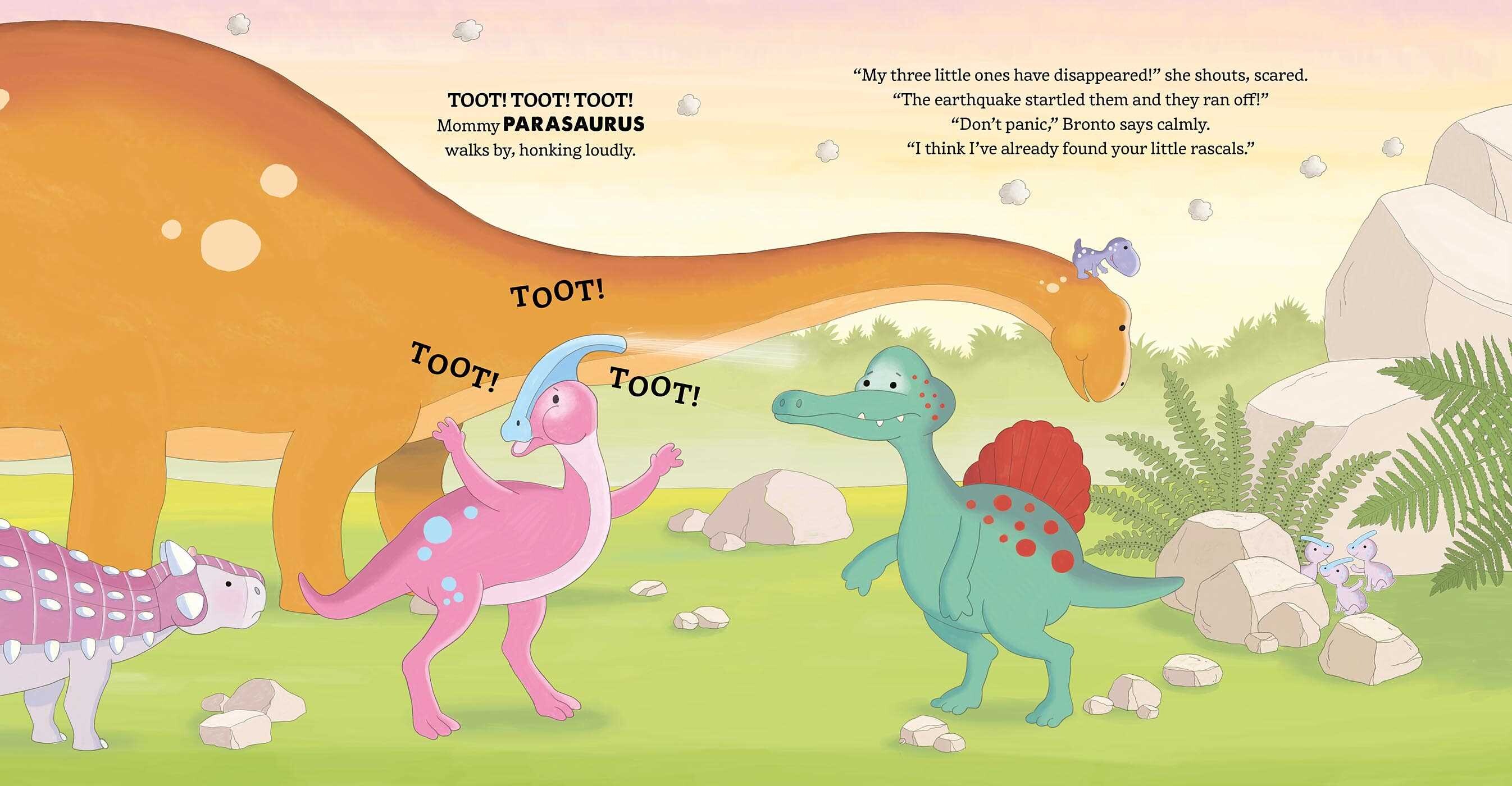 Little Dino and the Angry Volcano