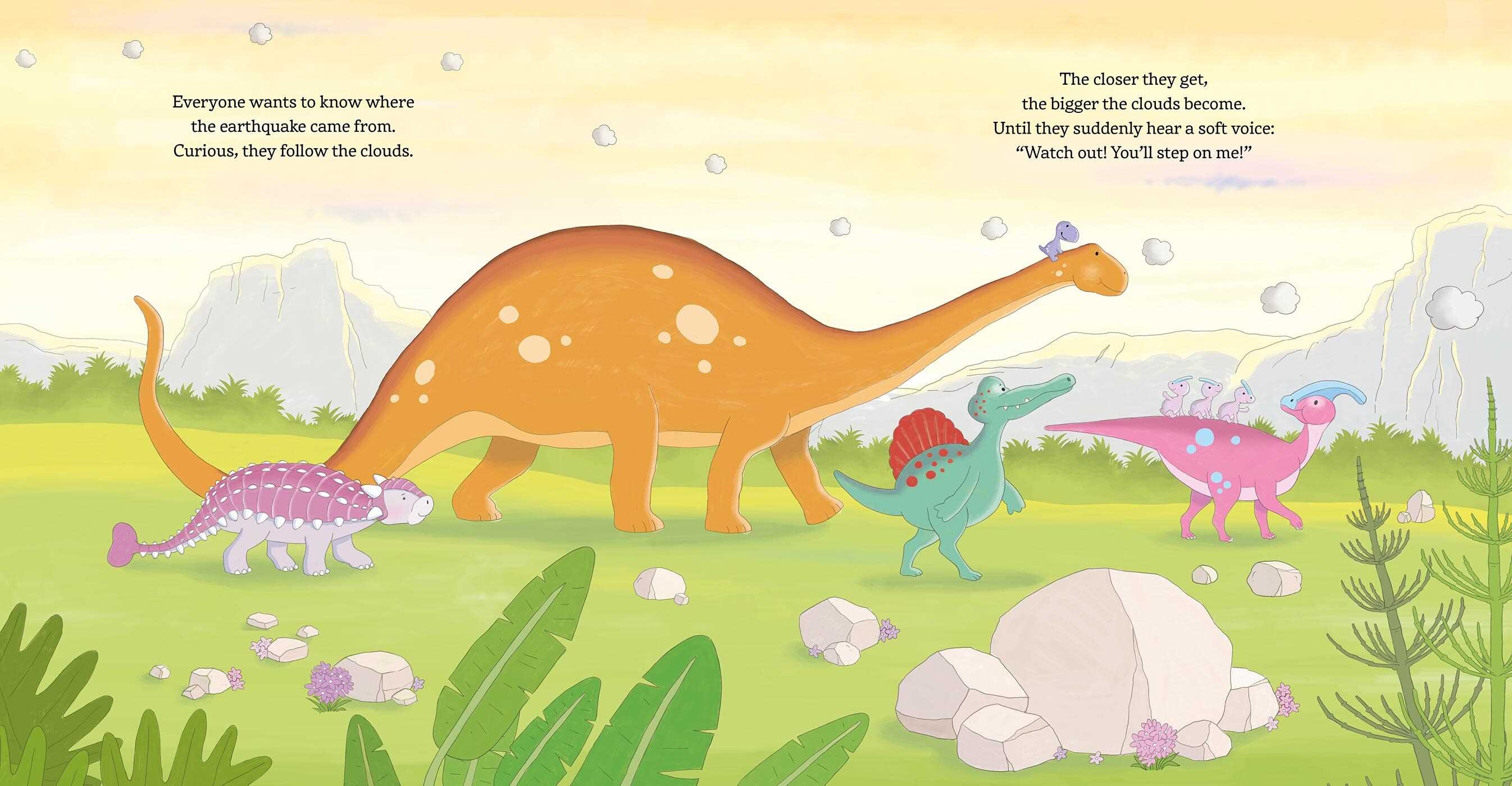 Little Dino and the Angry Volcano