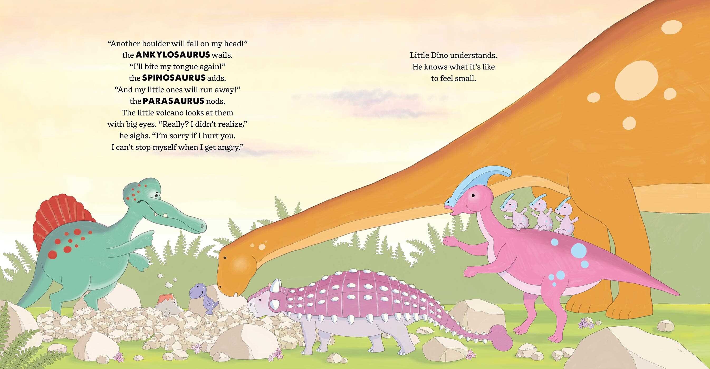 Little Dino and the Angry Volcano