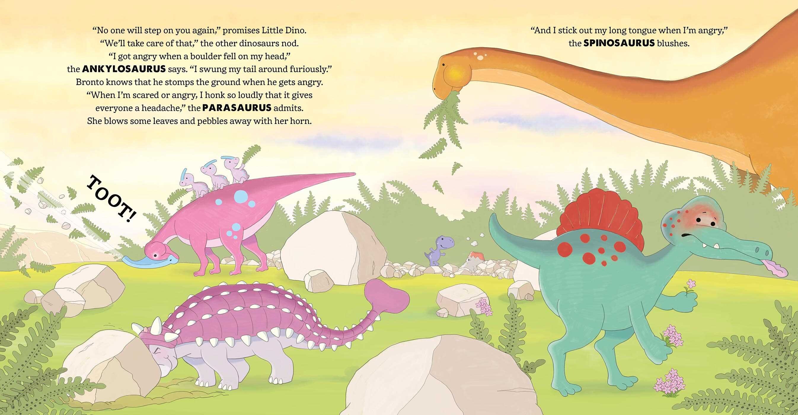 Little Dino and the Angry Volcano