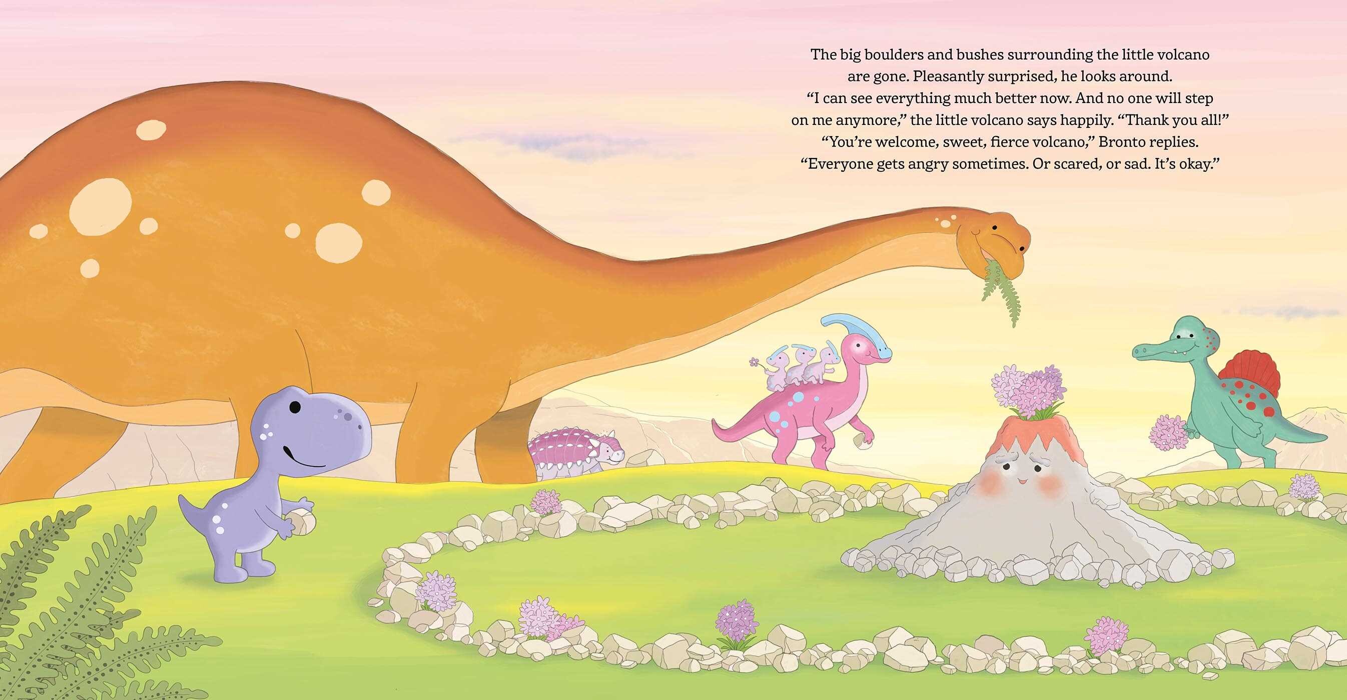 Little Dino and the Angry Volcano