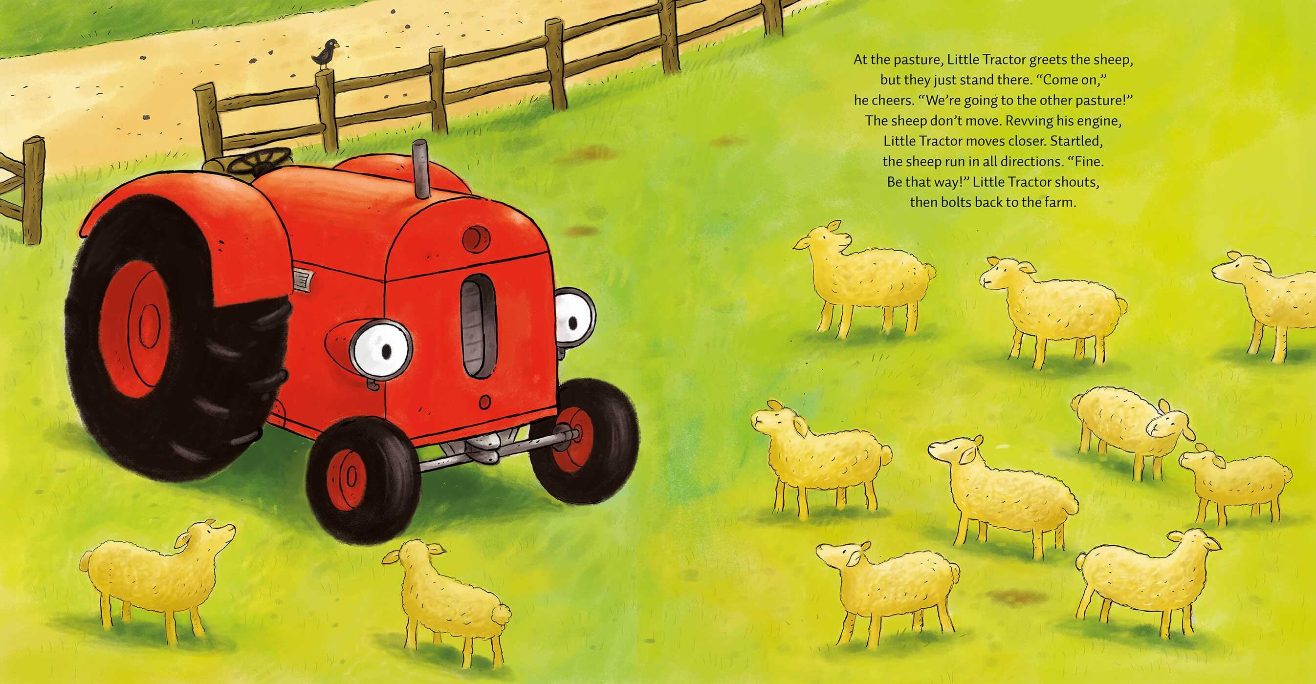 Little Tractor Tells a Fib