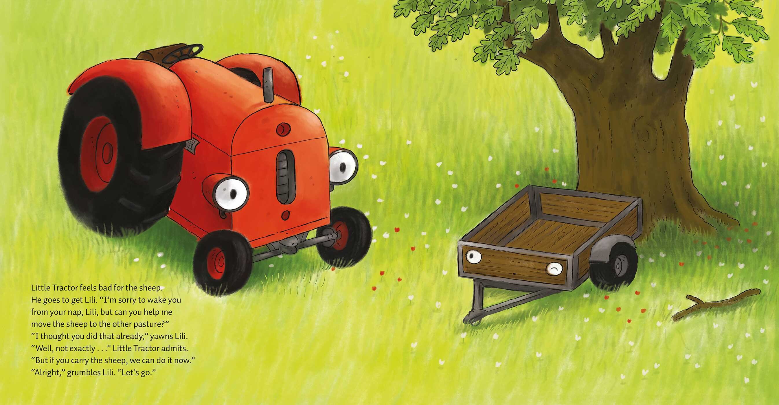 Little Tractor Tells a Fib