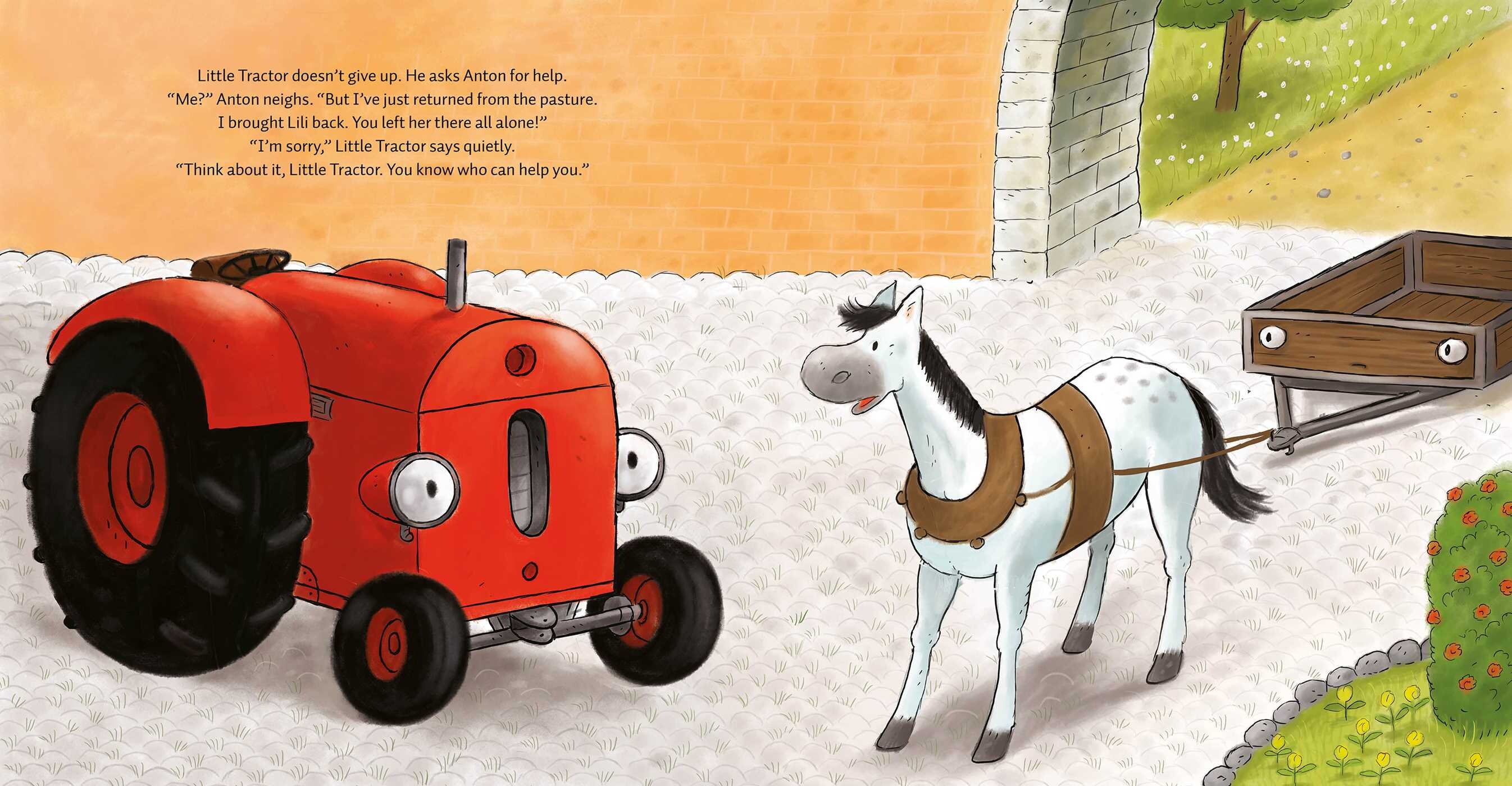 Little Tractor Tells a Fib
