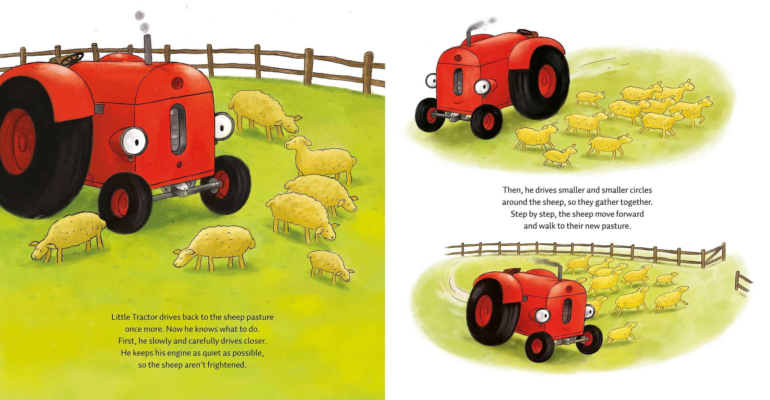 Little Tractor Tells a Fib