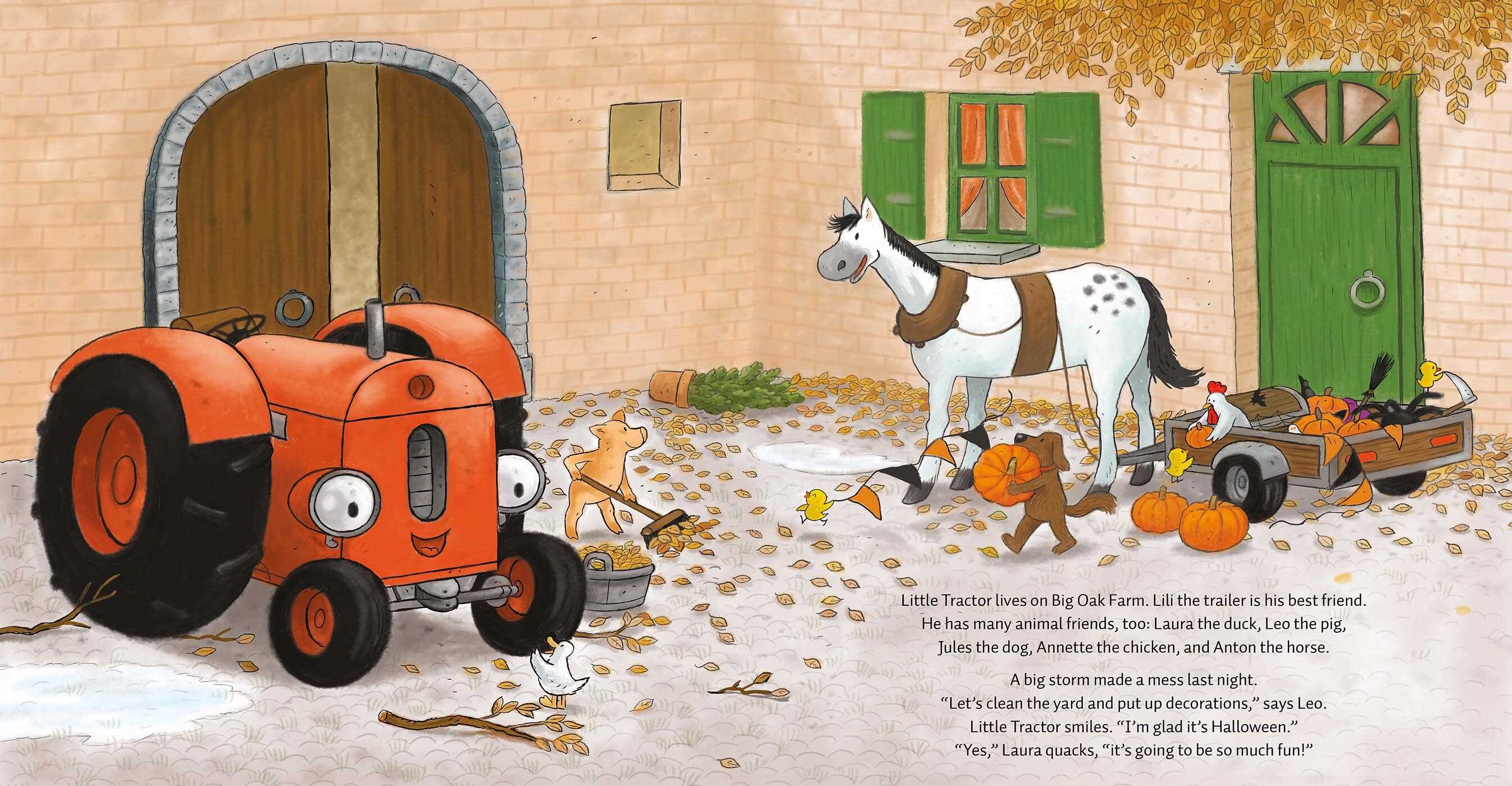 Little Tractor's Halloween