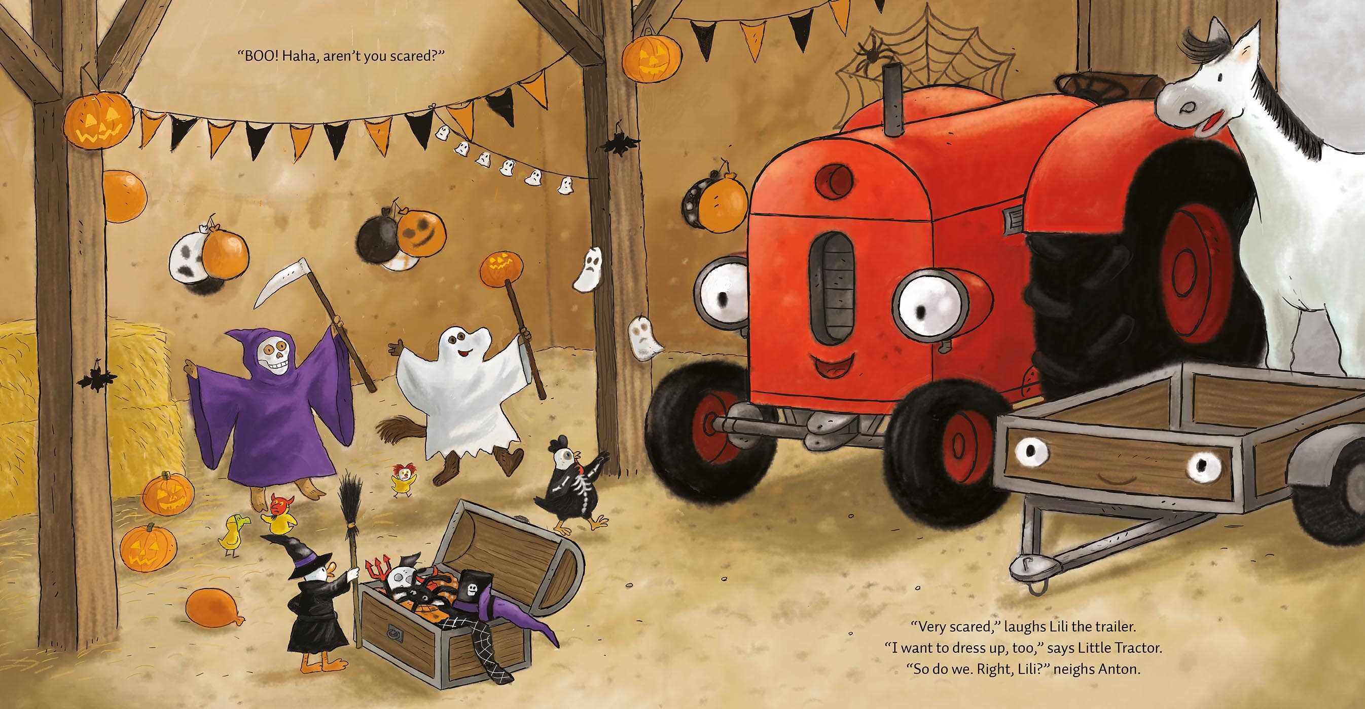 Little Tractor's Halloween