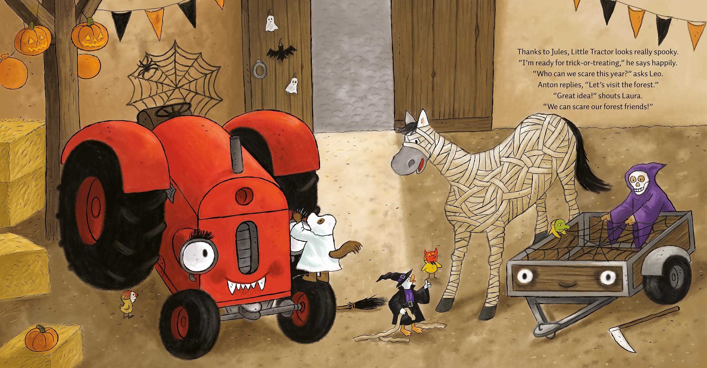 Little Tractor's Halloween