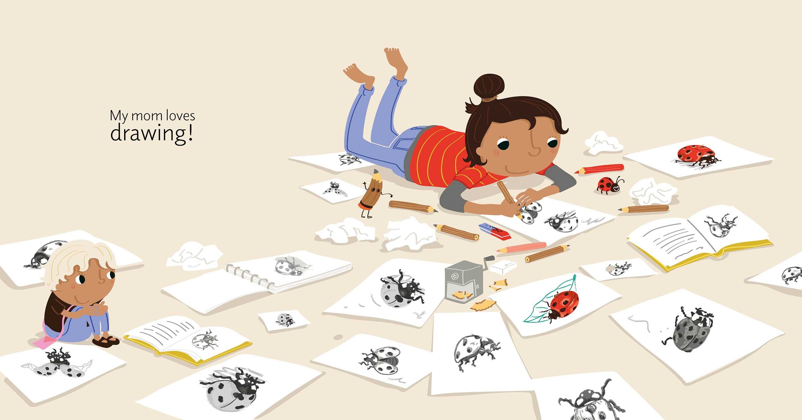 My Mom Loves . . . Drawing!