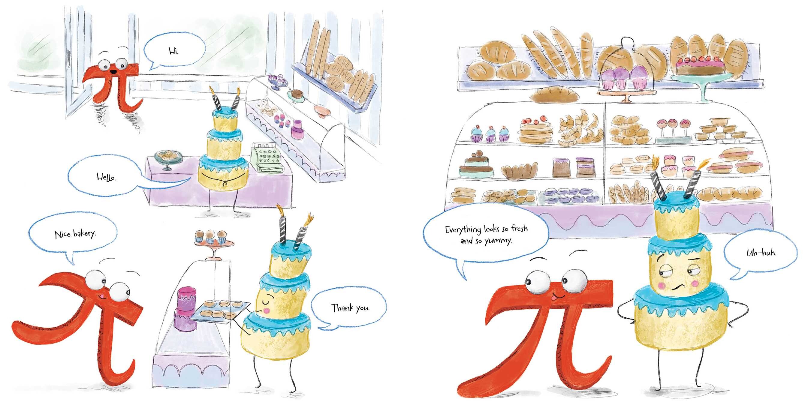 Pi Takes the Cake