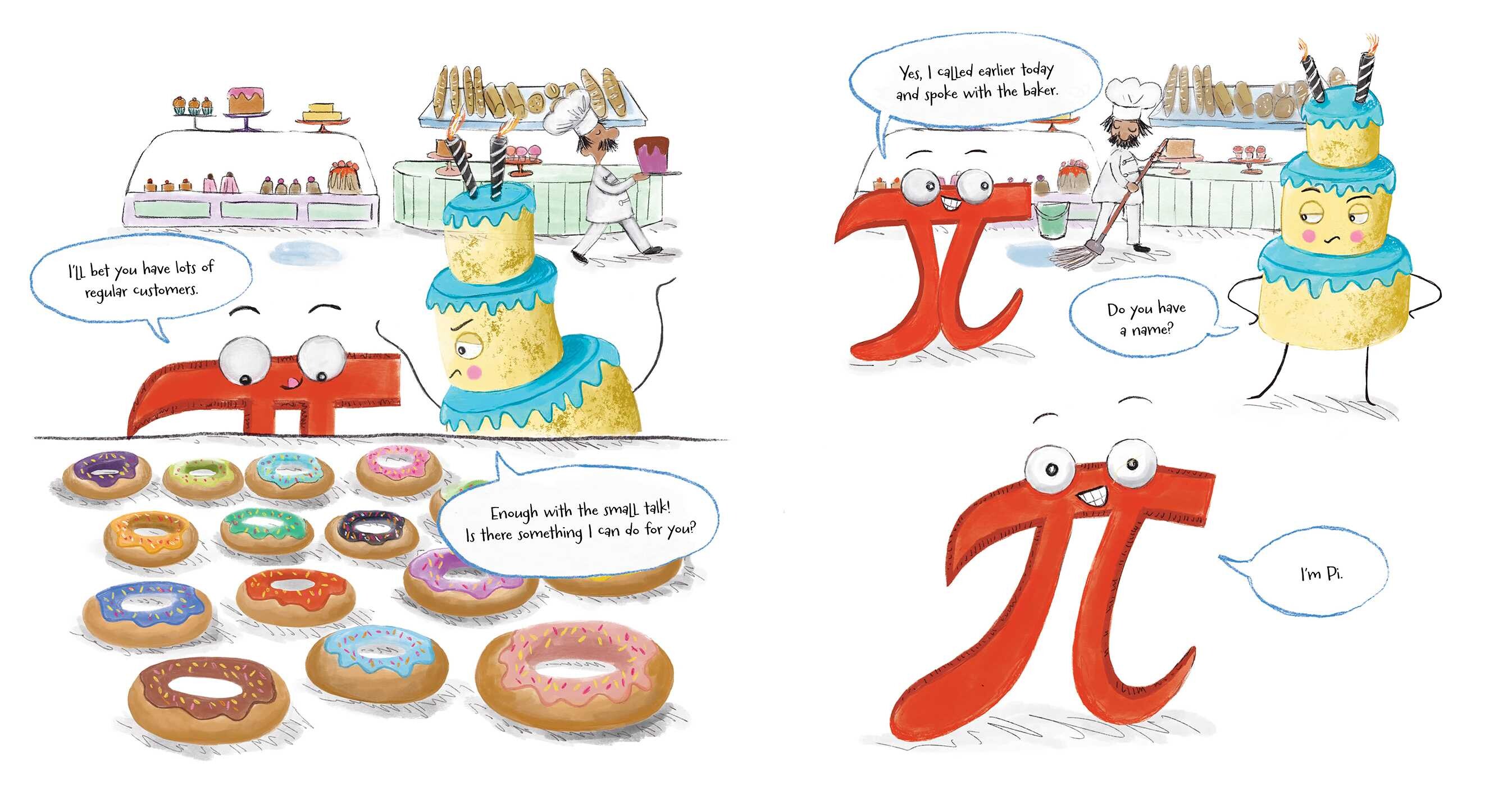 Pi Takes the Cake
