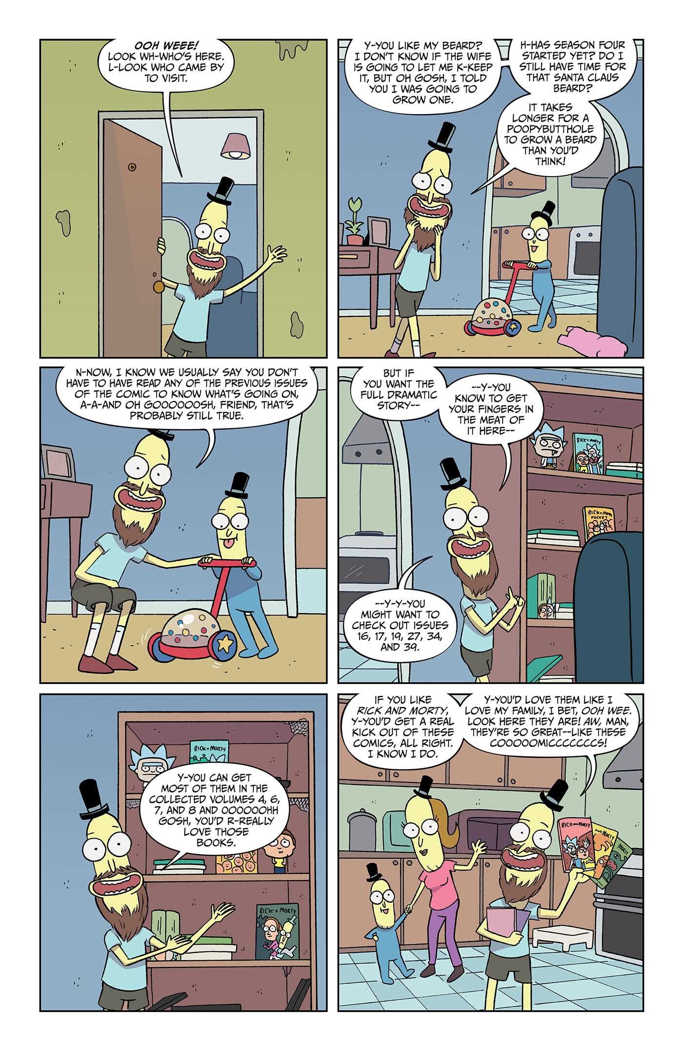 Rick and Morty 10th Anniversary Omnibus Vol. 4