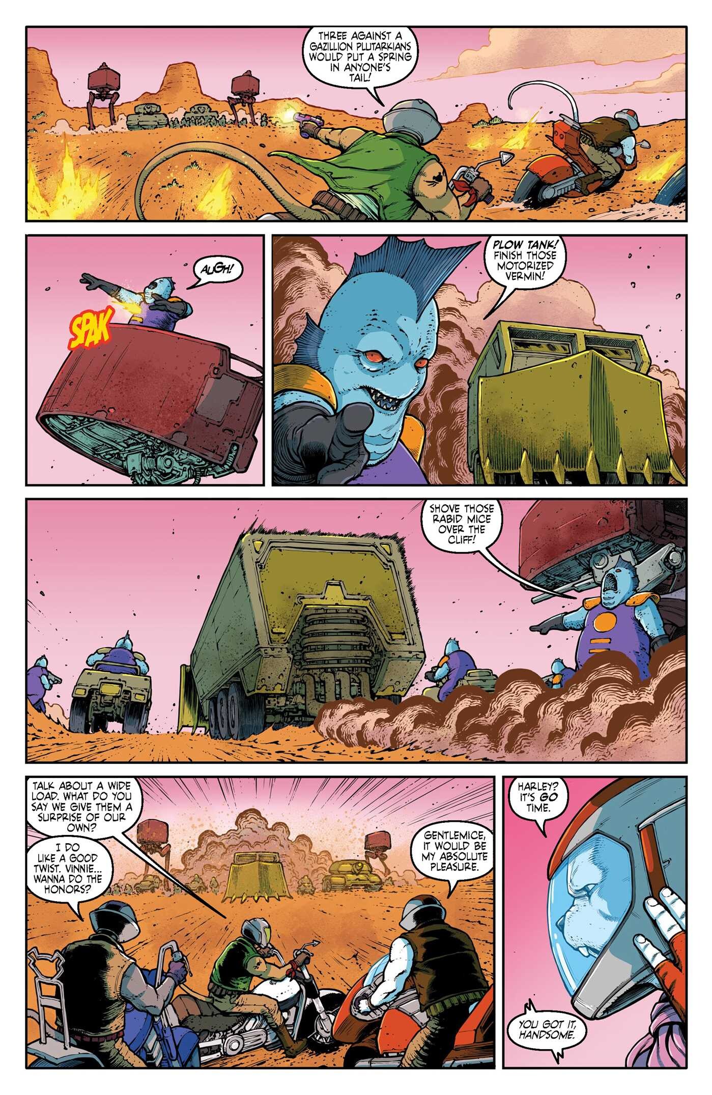 Biker Mice from Mars Vol. 1: Red Planet Panic