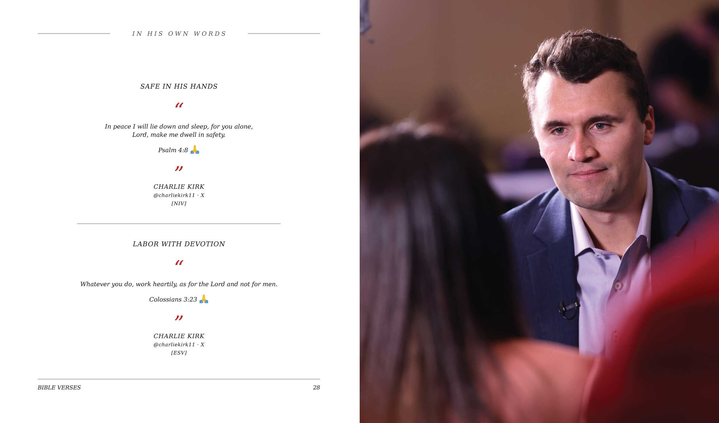 Charlie Kirk, in His Own Words